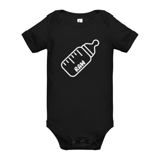 RAW MILK - Baby short sleeve one piece