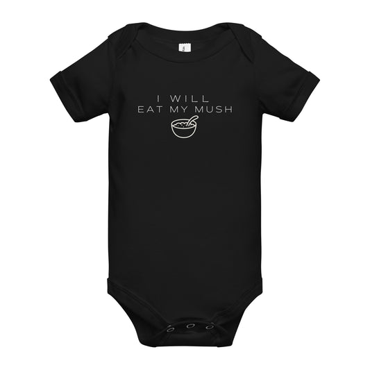 EAT MY MUSH - Baby short sleeve one piece