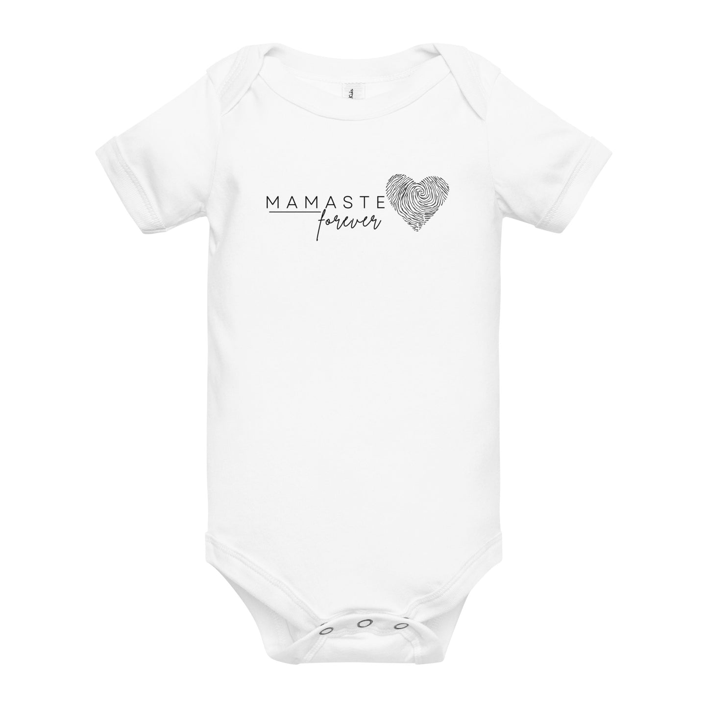 MAMASTE FOREVER - Baby short sleeve one piece