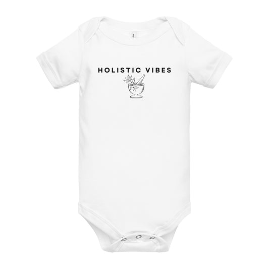 HOLISTIC VIBES - Baby short sleeve one piece