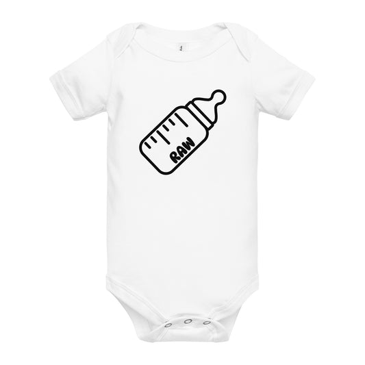 RAW MILK - Baby short sleeve one piece