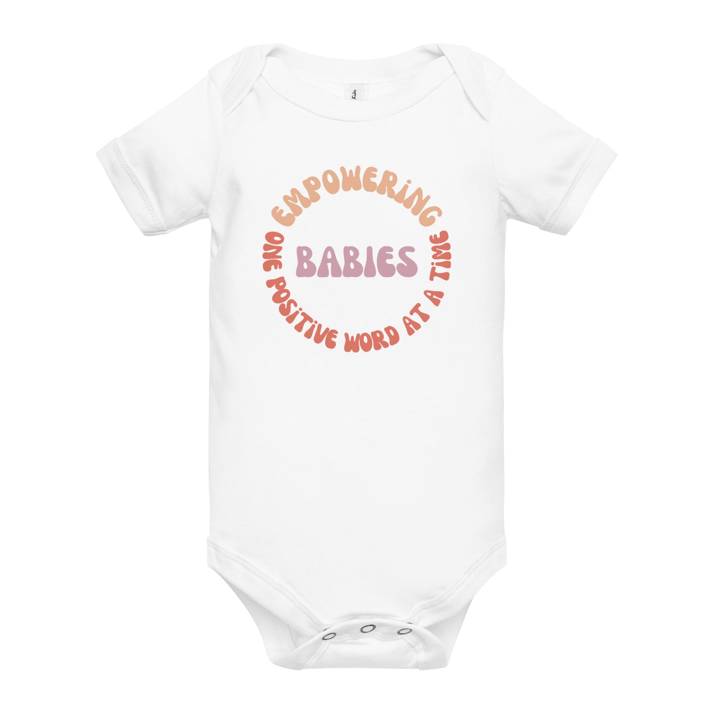 EMPOWER - Baby short sleeve one piece