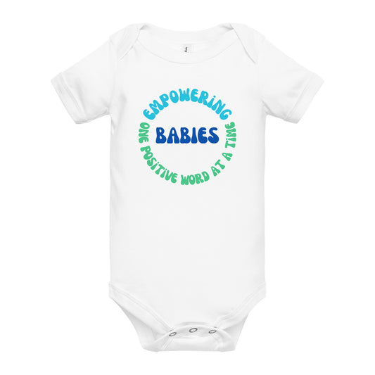 EMPOWER - Baby short sleeve one piece