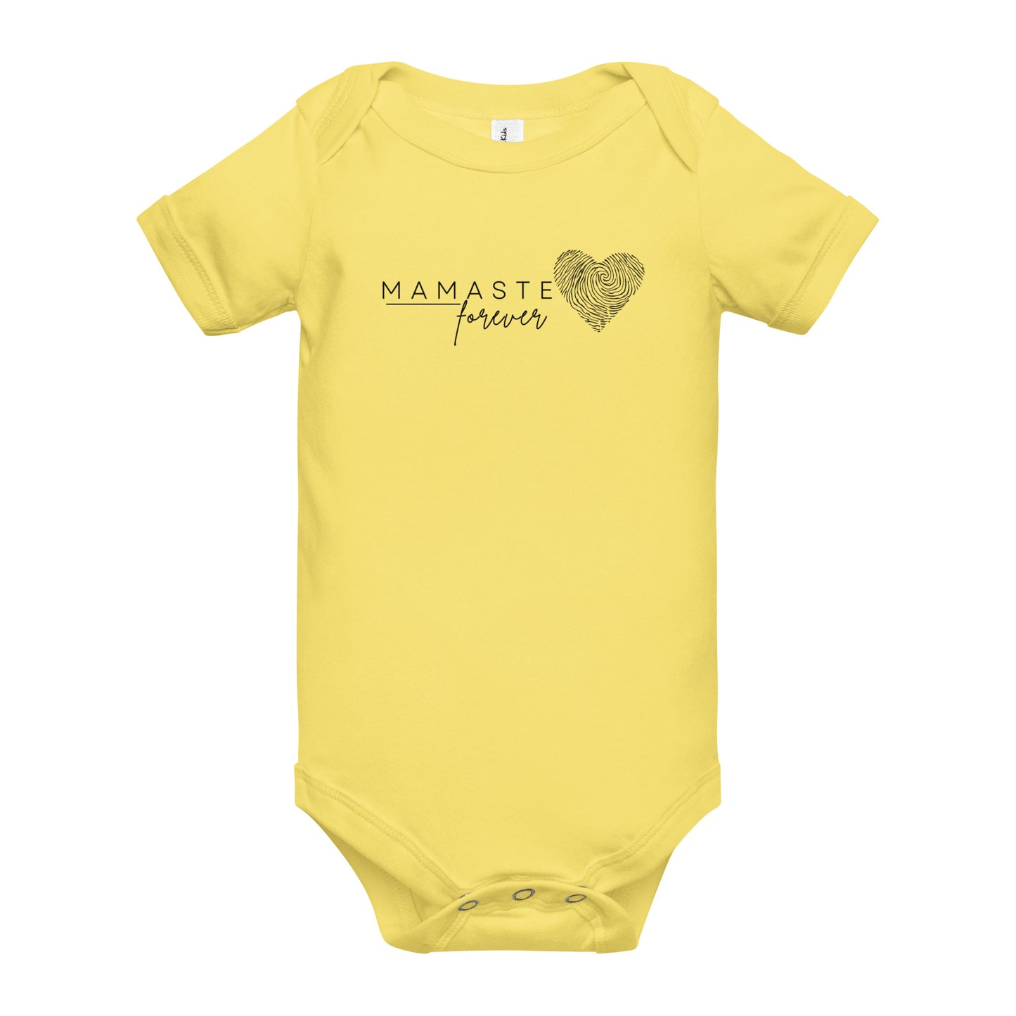 MAMASTE FOREVER - Baby short sleeve one piece