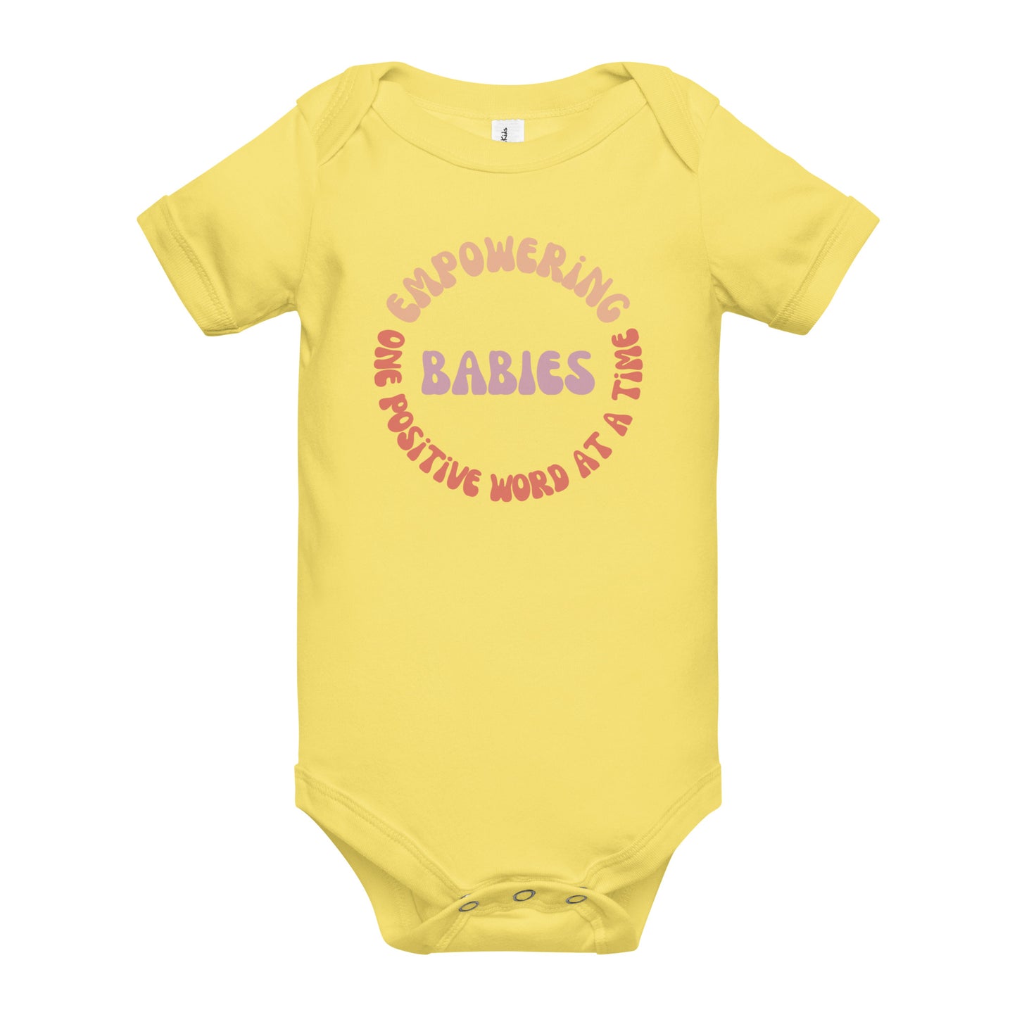 EMPOWER - Baby short sleeve one piece