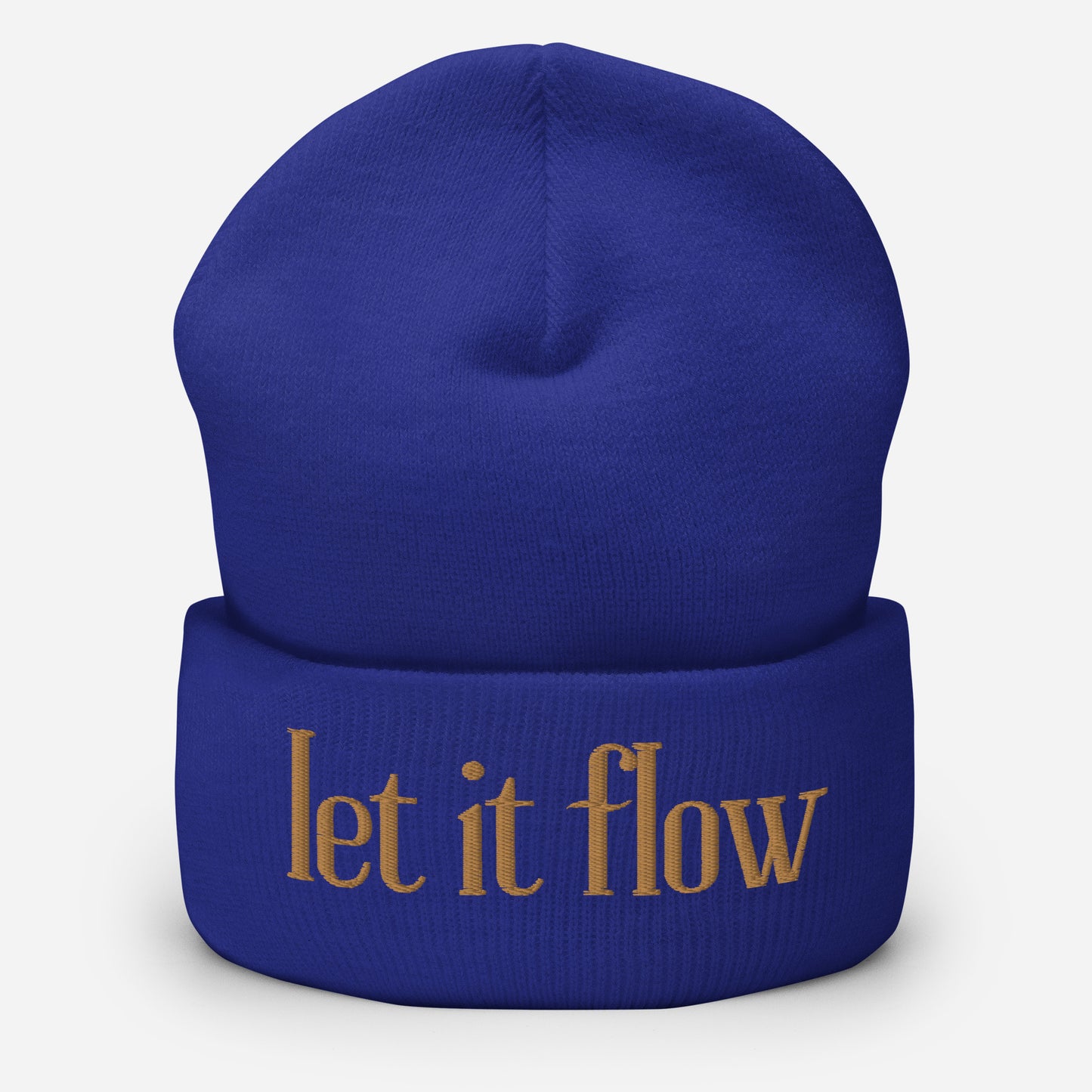 LET IT FLOW - Cuffed Beanie