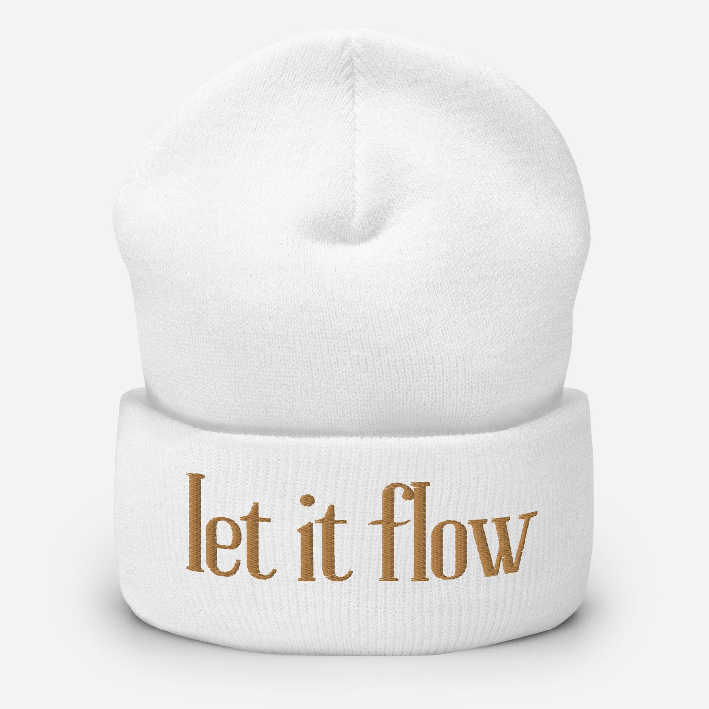 LET IT FLOW - Cuffed Beanie